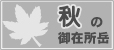秋の御在所岳
